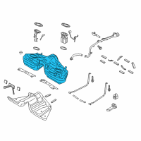 OEM 2021 Ford Mustang Fuel Tank Diagram - JR3Z-9002-C