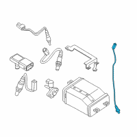 OEM Nissan Altima Heated Oxygen Sensor Diagram - 226A0-JA10C