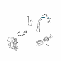 OEM 2008 Chrysler PT Cruiser DRIER-Suction And Liquid Line Diagram - 5058271AK