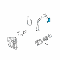 OEM 2007 Chrysler PT Cruiser ACCUMULAT-Air Conditioning Diagram - 5179158AA