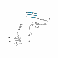 OEM 2014 Scion FR-S Front Blade Diagram - 85212-12470