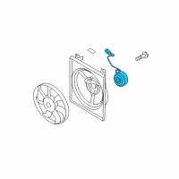 OEM 2005 Kia Spectra Motor-CONDENSOR Cool Diagram - 977862F000