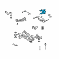 OEM Acura RDX Knuckle, Left Rear Diagram - 52215-TX4-A00