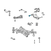 OEM Acura RDX Adjust Bolt, Lower A Diagram - 52387-TX4-A00