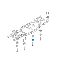 OEM 2014 Ford F-150 Lower Insulator Diagram - 7L1Z-1000155-FA