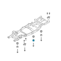 OEM 2009 Ford F-150 Lower Insulator Diagram - 7L1Z-1000155-FA