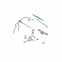 OEM 2012 Ford Edge Front Blade Diagram - 7T4Z-17528-C