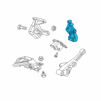 OEM Ram Dakota INSULATOR-Engine Mount Diagram - 52855716AB