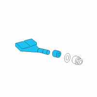 OEM 2013 Acura RDX TPMS Sensor Assembly Diagram - 42753-TX4-A51