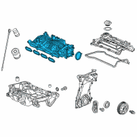 OEM 2018 Honda Accord Manifold, Intake Diagram - 17100-5PA-004
