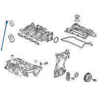 OEM 2019 Honda Accord Gauge Complete, Oil Le Diagram - 15650-59B-000