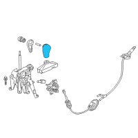 OEM Honda Knob, Select Lever Diagram - 54130-SMG-G81