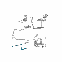 OEM 2001 Jeep Wrangler Oxygen Sensor Diagram - 5139020AA