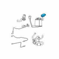 OEM 2004 Jeep Wrangler Sensor-Map Diagram - 56044545AB