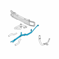 OEM 2005 Kia Sorento Tube Assembly-Oil Cooler Diagram - 254713E220