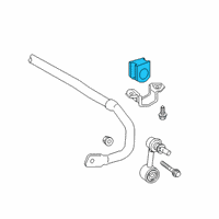 OEM 2019 Toyota Avalon Bushings Diagram - 48818-06340