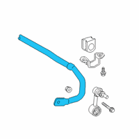 OEM 2022 Toyota Avalon Stabilizer Bar Diagram - 48812-07010