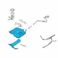 OEM 2010 Ford Edge Fuel Tank Diagram - AT4Z-9002-D