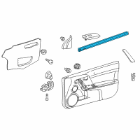 OEM 2015 Scion tC Belt Weatherstrip Diagram - 68171-21060