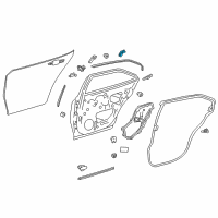 OEM 2021 Toyota Camry Seal Diagram - 67848-06030