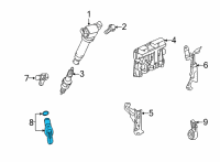 OEM 2017 Toyota Highlander Crankshaft Sensor Diagram - 90919-05100