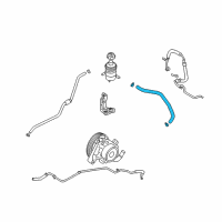 OEM 2007 Hyundai Santa Fe Hose-Suction Diagram - 57530-0W500