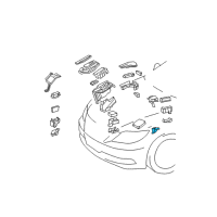 OEM 2010 Lexus LS460 Resister, Fuel Pump Diagram - 23080-38010