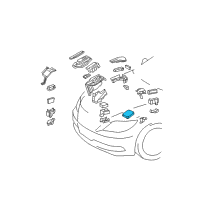 OEM 2012 Lexus LS460 Computer Assy, Transmission Control Diagram - 89535-50210