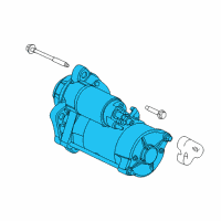 OEM 2021 Ford F-350 Super Duty Starter Diagram - BC3Z-11002-B