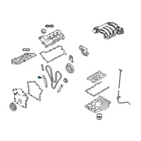 OEM 2009 Chrysler 300 TENSIONER-Chain Diagram - 4792443AB