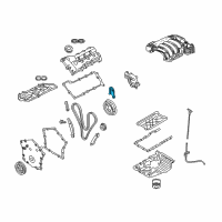 OEM 2007 Chrysler 300 Guide-Timing Chain Diagram - 4663637