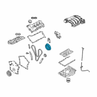 OEM Chrysler 300 SPROCKET-Intake CAMSHAFT Diagram - 4892341AA