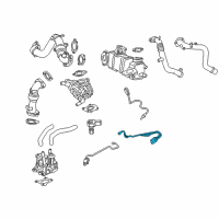 OEM 2017 Chevrolet Silverado 2500 HD Sensor Asm-Nitrogen Oxide Position 2 Diagram - 12676706