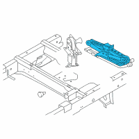 OEM 2007 Jeep Liberty Jack Diagram - 68042097AC