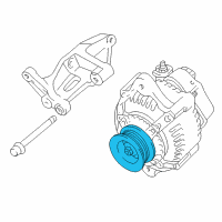 OEM 1997 Toyota T100 Pulley Diagram - 27411-16150