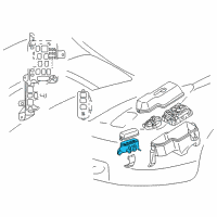 OEM Toyota Celica Relay Box Diagram - 82742-20040