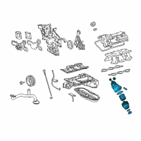 OEM 2010 Lexus IS250 Bracket Sub-Assy, Oil Filter Diagram - 15670-31020