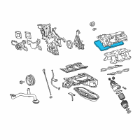 OEM Lexus IS250 Gasket, Cylinder Head Cover Diagram - 11213-31040