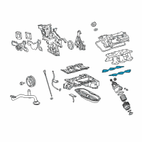 OEM 2012 Lexus IS250 Gasket, Intake Manifold Diagram - 17177-31021