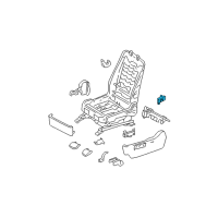 OEM Lexus RX400h Switch Assy, Power Seat Diagram - 84920-0E010-B0