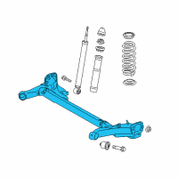 OEM 2012 Scion iQ Axle Beam Diagram - 42101-74010