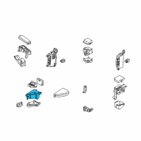 OEM 2004 Lexus LS430 Block, Engine Room Relay, NO.2 Diagram - 82742-50010