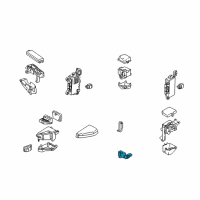 OEM 2003 Lexus LS430 Resister, Fuel Pump Diagram - 23080-50090