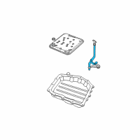 OEM Chrysler Tube-Transmission Oil Filler Diagram - 4593413AA