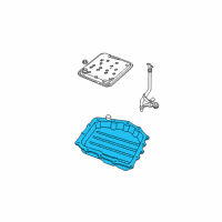 OEM 1995 Chrysler New Yorker Pan-Transmission Oil Diagram - 4431997