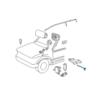 OEM Mercury Sensor Diagram - 6F1Z-14B416-A