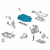 OEM Acura RL Manifold, In. Diagram - 17160-RKG-A01