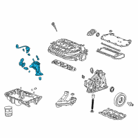 OEM 2008 Honda Accord Valve Assembly, Spool Diagram - 15811-RYE-A01