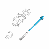 OEM BMW 750Li Steering Shaft Diagram - 32-30-6-776-109