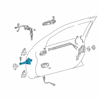 OEM 2005 Lexus IS300 Check Assy, Front Door, LH Diagram - 68620-53010